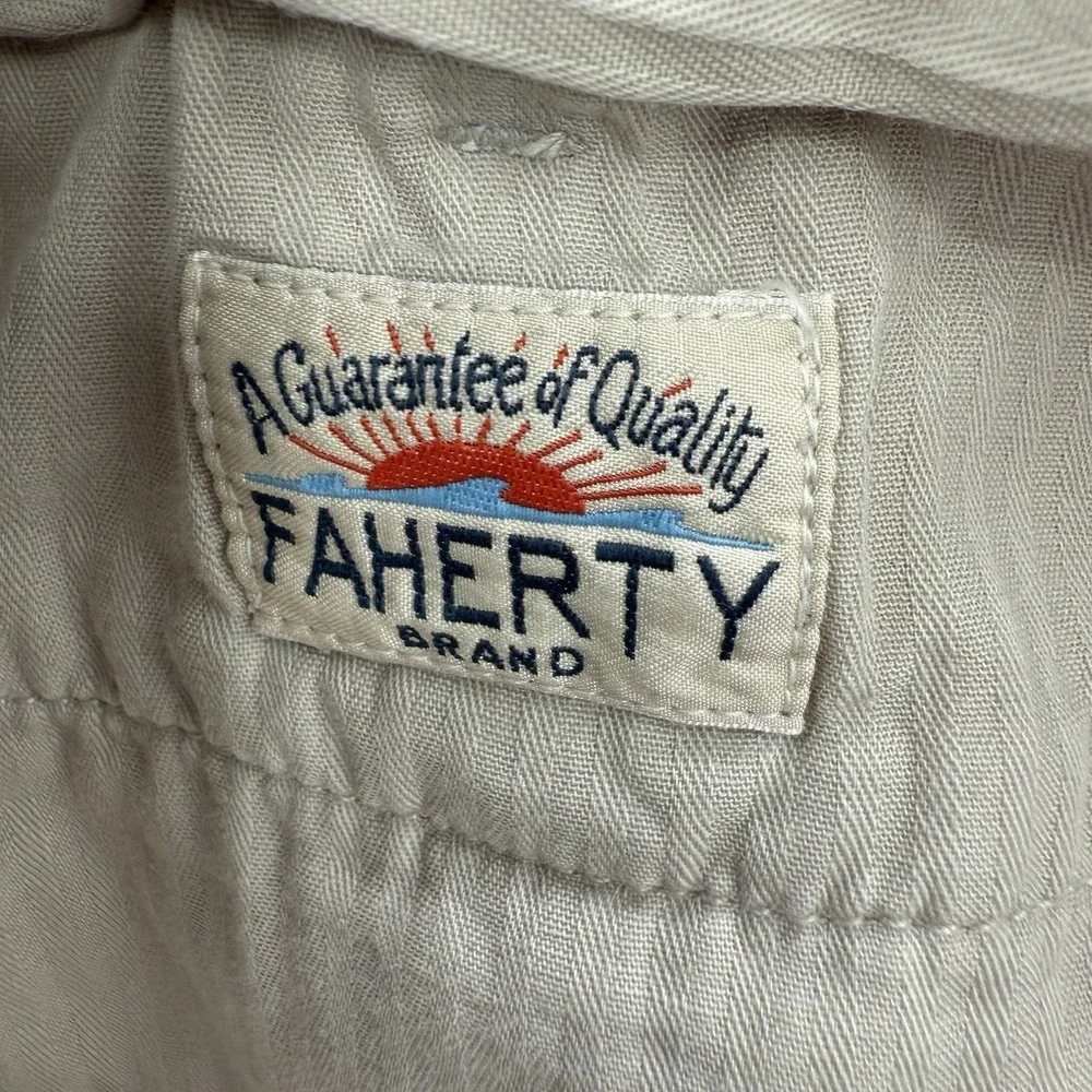 Faherty Chino‎ Shorts Tan Mens Size 38 X 10
